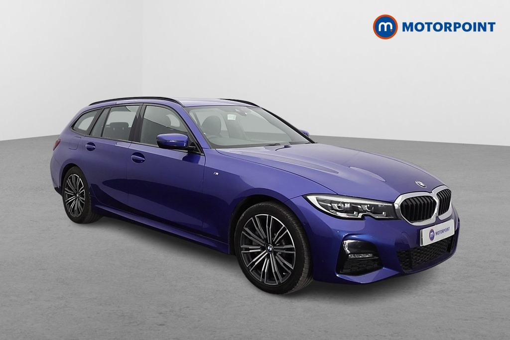 BMW 3 Series M Sport Automatic Petrol Plug-In Hybrid Estate - Stock Number (1651217) - Drivers side front corner