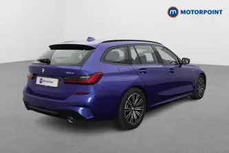 BMW 3 Series M Sport Automatic Petrol Plug-In Hybrid Estate - Stock Number (1651217) - Drivers side rear corner
