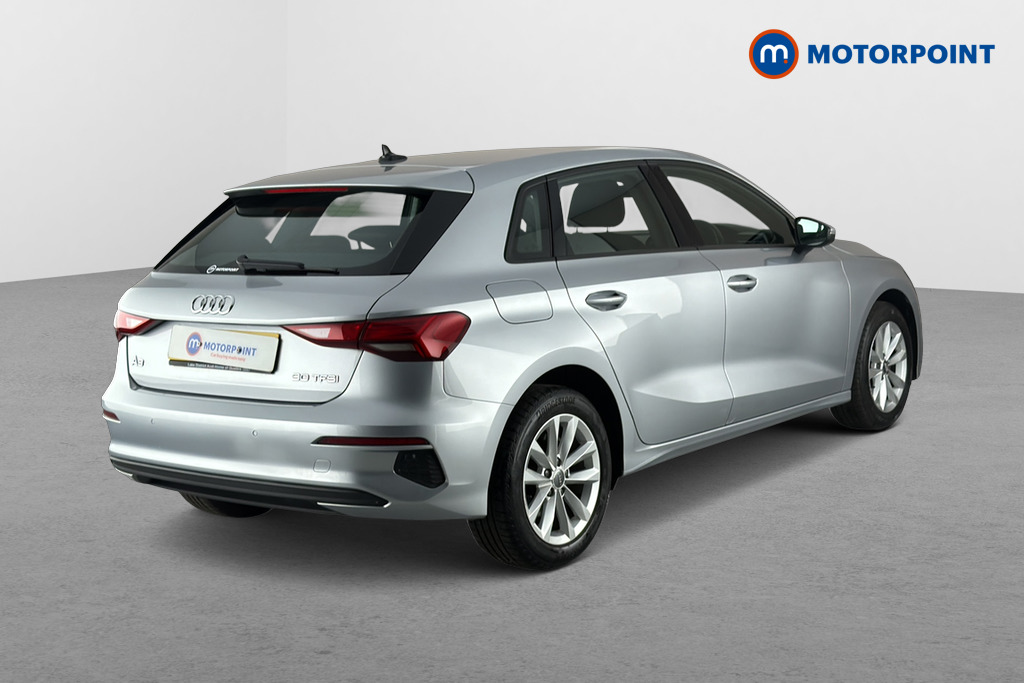 Audi A3 Technik Manual Petrol Hatchback - Stock Number (1659544) - Passenger side rear corner