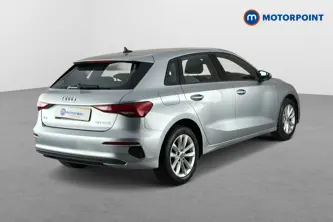 Audi A3 Technik Manual Petrol Hatchback - Stock Number (1659544) - Passenger side rear corner