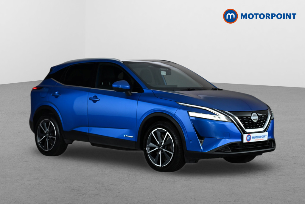Nissan Qashqai Tekna Automatic Petrol-Electric Hybrid SUV - Stock Number (1660399) - Drivers side front corner