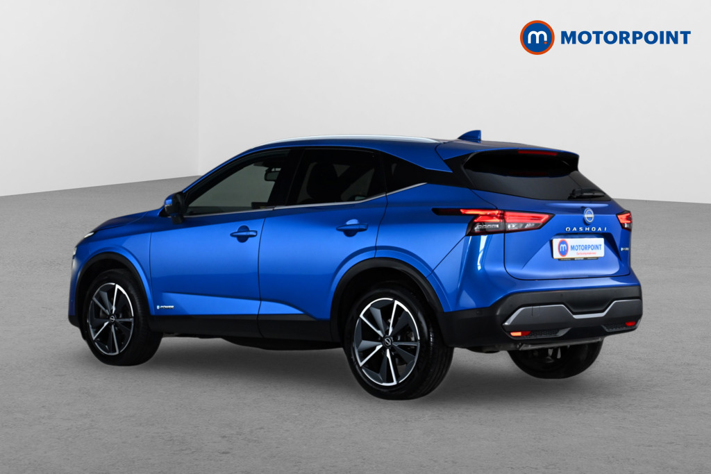 Nissan Qashqai Tekna Automatic Petrol-Electric Hybrid SUV - Stock Number (1660399) - Passenger side rear corner