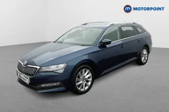 Skoda Superb Se Technology Automatic Petrol Plug-In Hybrid Estate - Stock Number (1661730) - Passenger side front corner