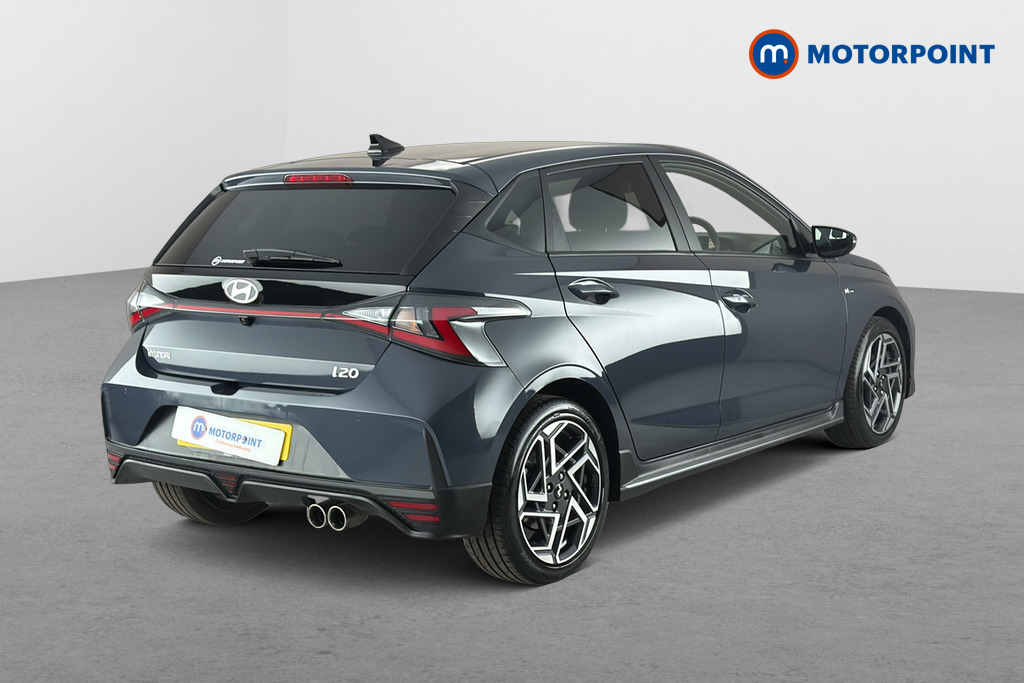 Hyundai I20 N Line S Manual Petrol Hatchback - Stock Number (1661889) - Passenger side rear corner