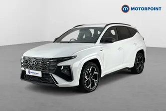 Hyundai Tucson N Line Automatic Petrol-Electric Hybrid SUV - Stock Number (1662327) - Passenger side front corner
