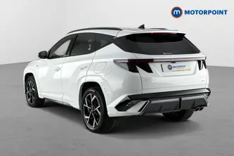 Hyundai Tucson N Line Automatic Petrol-Electric Hybrid SUV - Stock Number (1662327) - Drivers side rear corner
