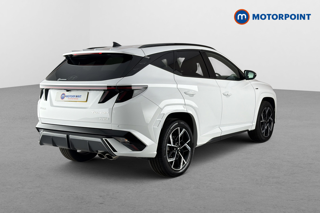 Hyundai Tucson N Line Automatic Petrol-Electric Hybrid SUV - Stock Number (1662327) - Passenger side rear corner