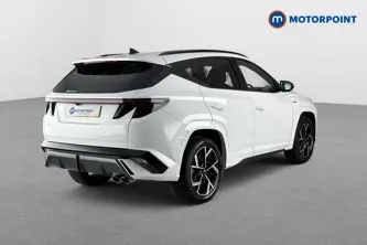 Hyundai Tucson N Line Automatic Petrol-Electric Hybrid SUV - Stock Number (1662327) - Passenger side rear corner