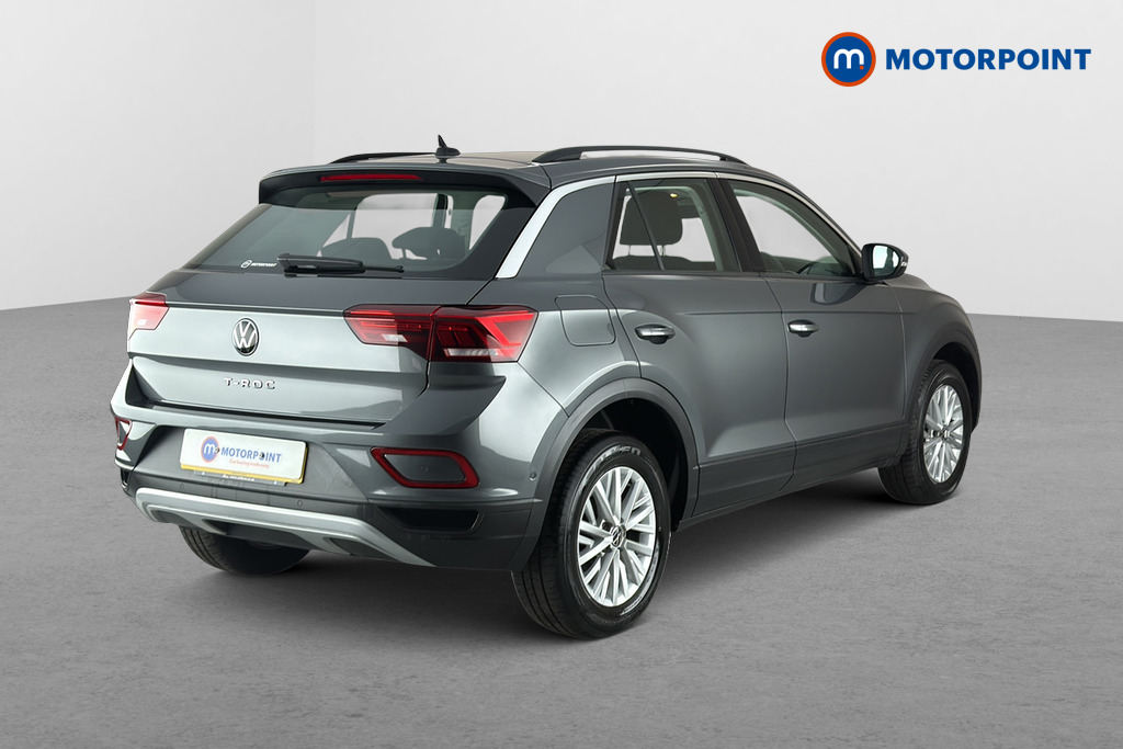 Volkswagen T-Roc Life Manual Petrol SUV - Stock Number (1663696) - Passenger side rear corner