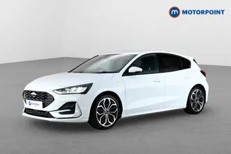 Ford Focus St-Line X Automatic Petrol Hatchback - Stock Number (1664039) - Passenger side front corner