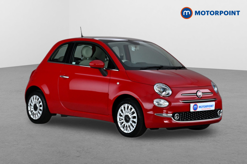 Fiat 500 Lounge Manual Petrol Hatchback - Stock Number (1650044) - Drivers side front corner