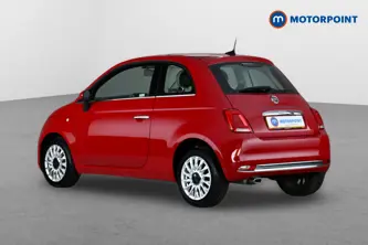 Fiat 500 Lounge Manual Petrol Hatchback - Stock Number (1650044) - Passenger side rear corner