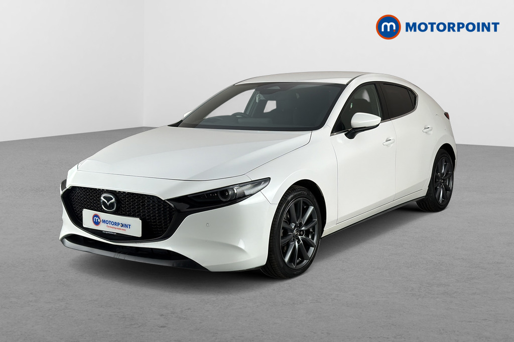 Mazda 3 Exclusive-Line Automatic Petrol Hatchback - Stock Number (1651889) - Passenger side front corner
