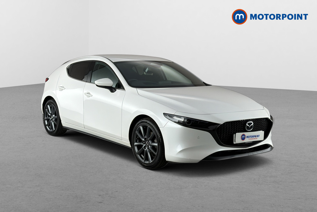 Mazda 3 Exclusive-Line Automatic Petrol Hatchback - Stock Number (1651889) - Drivers side front corner