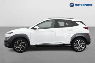 Hyundai Kona Premium Automatic Petrol-Electric Hybrid SUV - Stock Number (1655625) - Passenger side