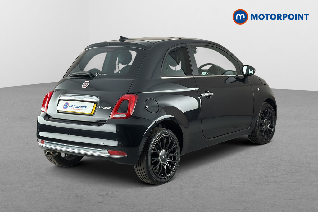 Fiat 500 1.0 Mild Hybrid 3Dr Manual Petrol Hatchback - Stock Number (1658779) - Passenger side rear corner