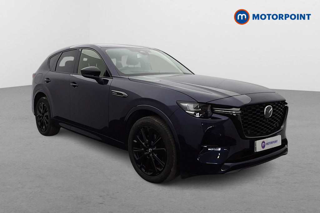 Mazda Cx-60 Homura Automatic Petrol Plug-In Hybrid SUV - Stock Number (1659772) - Drivers side front corner