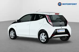 Toyota Aygo X-Pression Automatic Petrol Hatchback - Stock Number (1661554) - Passenger side rear corner