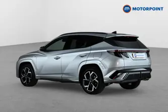 Hyundai Tucson N Line Automatic Petrol-Electric Hybrid SUV - Stock Number (1662319) - Passenger side rear corner