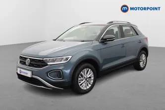 Volkswagen T-Roc Life Manual Petrol SUV - Stock Number (1662590) - Passenger side front corner