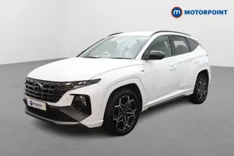 Hyundai Tucson N Line Automatic Petrol-Electric Hybrid SUV - Stock Number (1662782) - Passenger side front corner