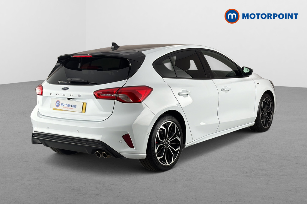 Ford Focus St-Line X Manual Petrol Hatchback - Stock Number (1662922) - Passenger side rear corner