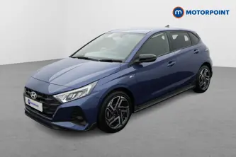 Hyundai I20 N Line S Manual Petrol Hatchback - Stock Number (1663433) - Passenger side front corner