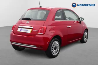 Fiat 500 1.0 Mild Hybrid 3Dr Manual Petrol Hatchback - Stock Number (1647874) - Drivers side rear corner