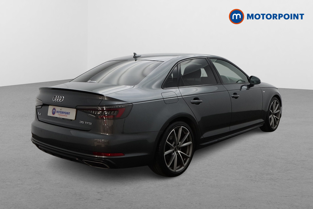 Audi A4 Black Edition Manual Petrol Saloon - Stock Number (1654833) - Drivers side rear corner