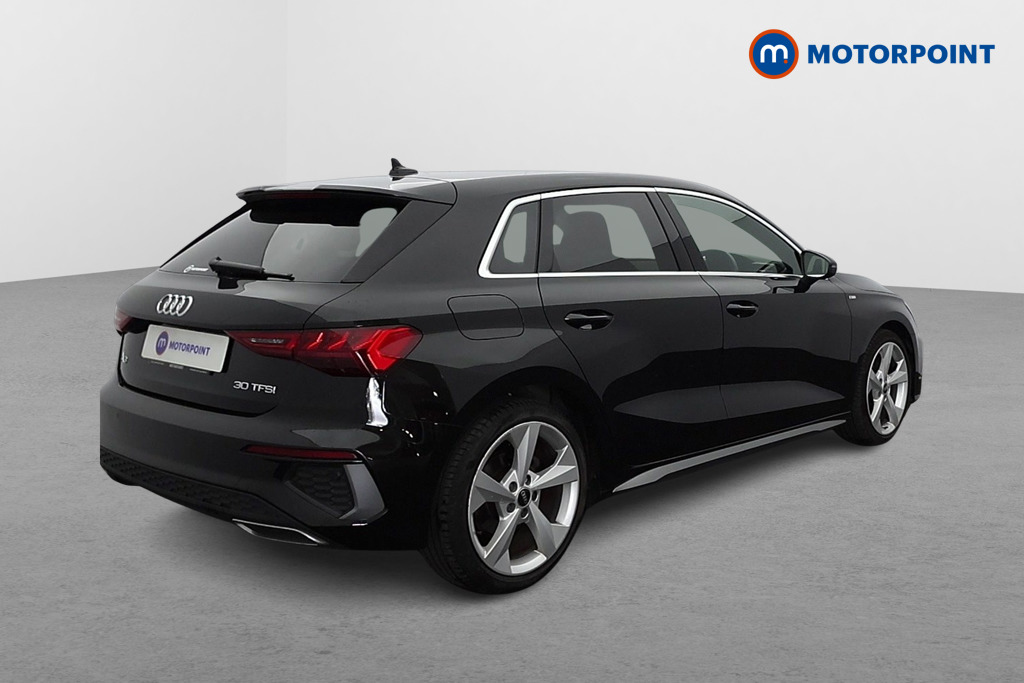 Audi A3 S Line Automatic Petrol Hatchback - Stock Number (1655782) - Drivers side rear corner