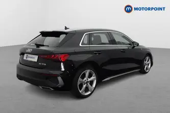 Audi A3 S Line Automatic Petrol Hatchback - Stock Number (1655782) - Drivers side rear corner