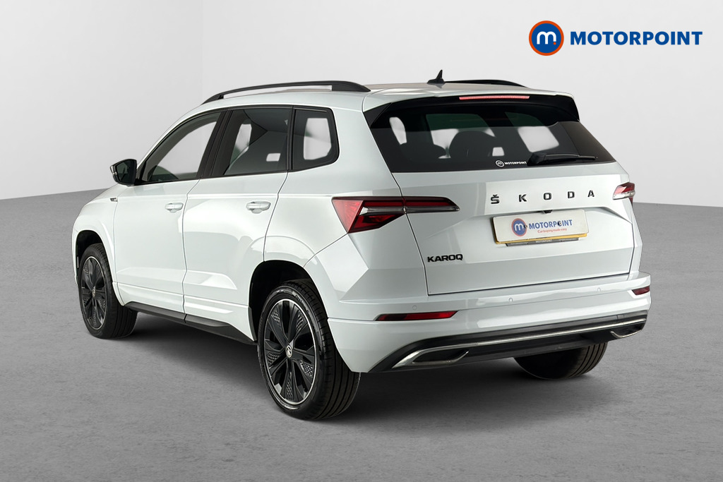 Skoda Karoq Sportline Automatic Petrol SUV - Stock Number (1656354) - Drivers side rear corner