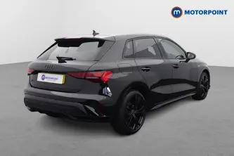 Audi A3 Black Edition Automatic Petrol Plug-In Hybrid Hatchback - Stock Number (1656430) - Drivers side rear corner