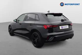 Audi A3 Black Edition Automatic Petrol Plug-In Hybrid Hatchback - Stock Number (1656430) - Passenger side rear corner