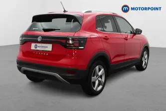 Volkswagen T-Cross SEL Manual Petrol SUV - Stock Number (1659996) - Drivers side rear corner