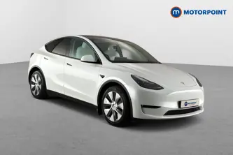 Tesla Model Y Long Range Automatic Electric SUV - Stock Number (1660122) - Drivers side front corner
