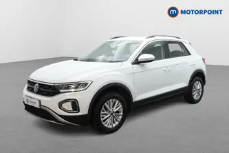 Volkswagen T-Roc Life Manual Petrol SUV - Stock Number (1660358) - Passenger side front corner