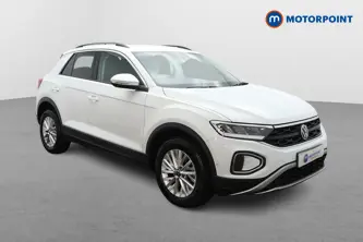 Volkswagen T-Roc Life Manual Petrol SUV - Stock Number (1660358) - Drivers side front corner