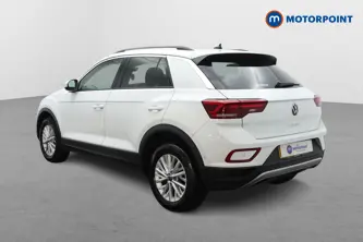 Volkswagen T-Roc Life Manual Petrol SUV - Stock Number (1660358) - Passenger side rear corner