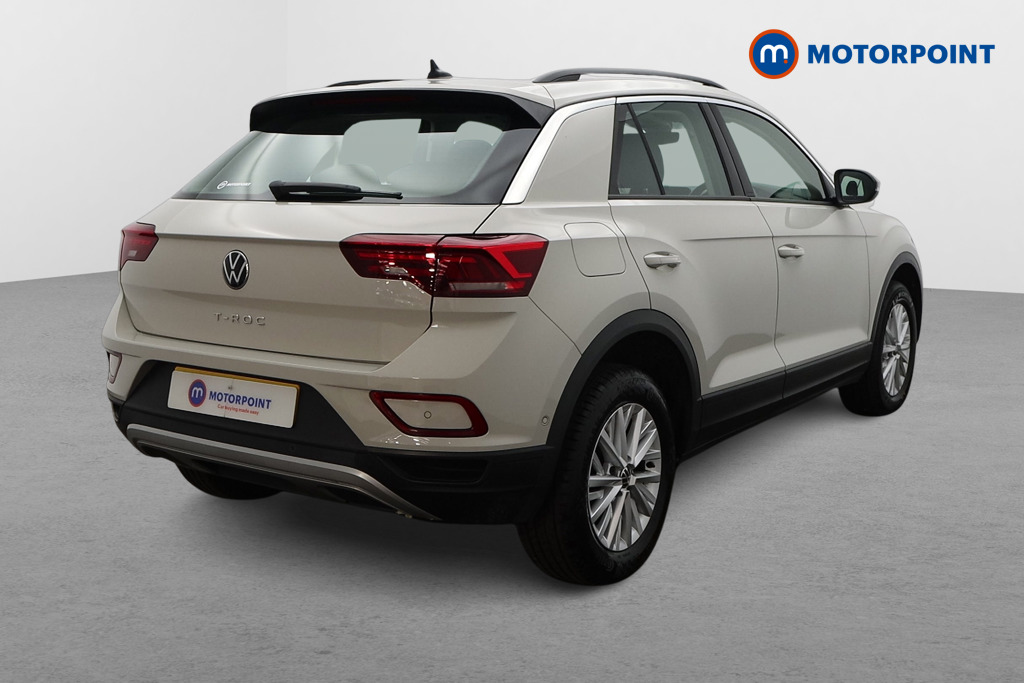 Volkswagen T-Roc Life Manual Petrol SUV - Stock Number (1660364) - Drivers side rear corner