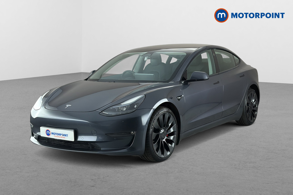 Tesla Model 3 Performance Automatic Electric Saloon - Stock Number (1660820) - Passenger side front corner