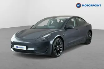 Tesla Model 3 Performance Automatic Electric Saloon - Stock Number (1660820) - Passenger side front corner