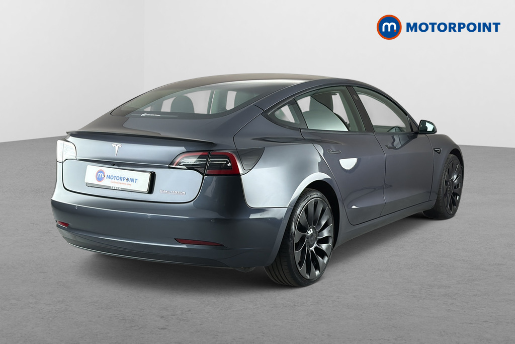 Tesla Model 3 Performance Automatic Electric Saloon - Stock Number (1660820) - Passenger side rear corner