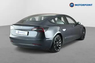 Tesla Model 3 Performance Automatic Electric Saloon - Stock Number (1660820) - Passenger side rear corner