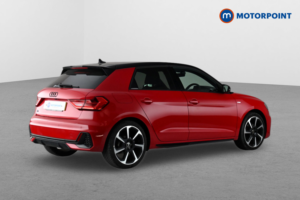 Audi A1 Black Edition Automatic Petrol Hatchback - Stock Number (1661153) - Drivers side rear corner