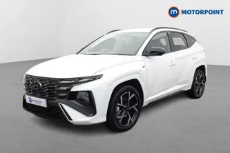Hyundai Tucson N Line Automatic Petrol-Electric Hybrid SUV - Stock Number (1661576) - Passenger side front corner