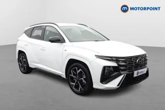 Hyundai Tucson N Line Automatic Petrol-Electric Hybrid SUV - Stock Number (1661576) - Drivers side front corner