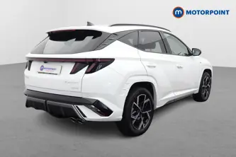 Hyundai Tucson N Line Automatic Petrol-Electric Hybrid SUV - Stock Number (1661576) - Drivers side rear corner