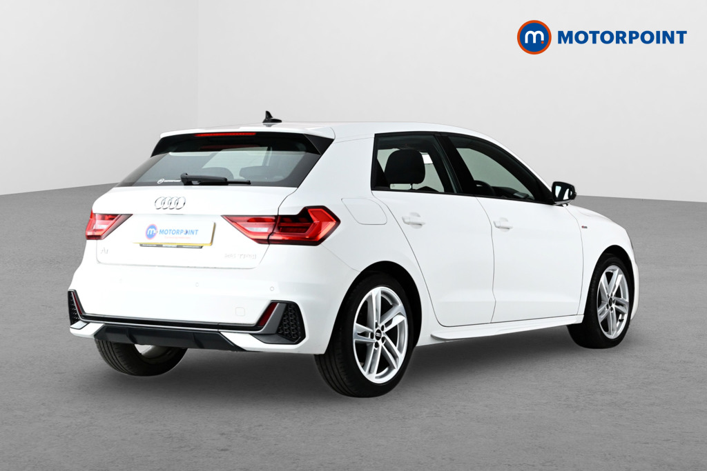 Audi A1 S Line Manual Petrol Hatchback - Stock Number (1661607) - Drivers side rear corner