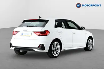 Audi A1 S Line Manual Petrol Hatchback - Stock Number (1661607) - Drivers side rear corner